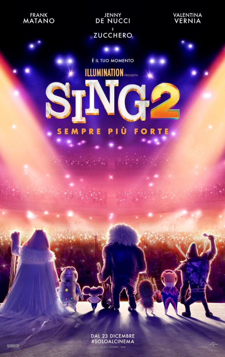 Sing 2, trailer e poster dell'atteso sequel del film d'animazione musicale  - Yepper